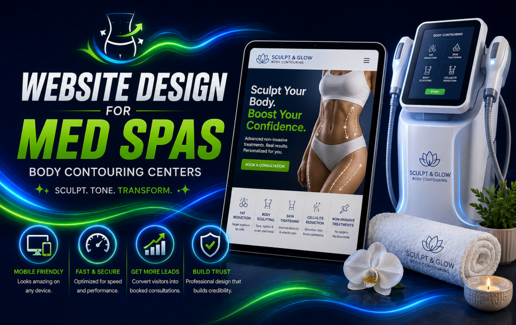 website design for medical spas aesthetic practices